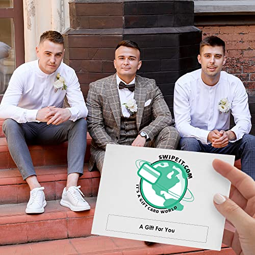 Custom Gift Card Holder Carrier 250 Pack Bulk for Businesses, Corporate Gifts, Employees, Customers Customized Message and Colors