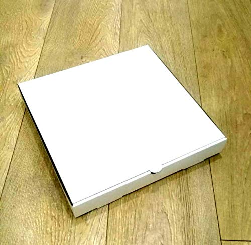 Kagaz Kreations Plain White Pizza box 13x13x1.5 (Pack of 50 boxes), Corrugated box, 13 inches (B08FXNKB8K) Amazon Price History, Amazon Price Tracker