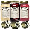 O’Donnell Moonshine Geschenkset | Premium Likör nach amerikanischer Tradition | 3 x 700ml | Natürliche Zutaten | Vegan…