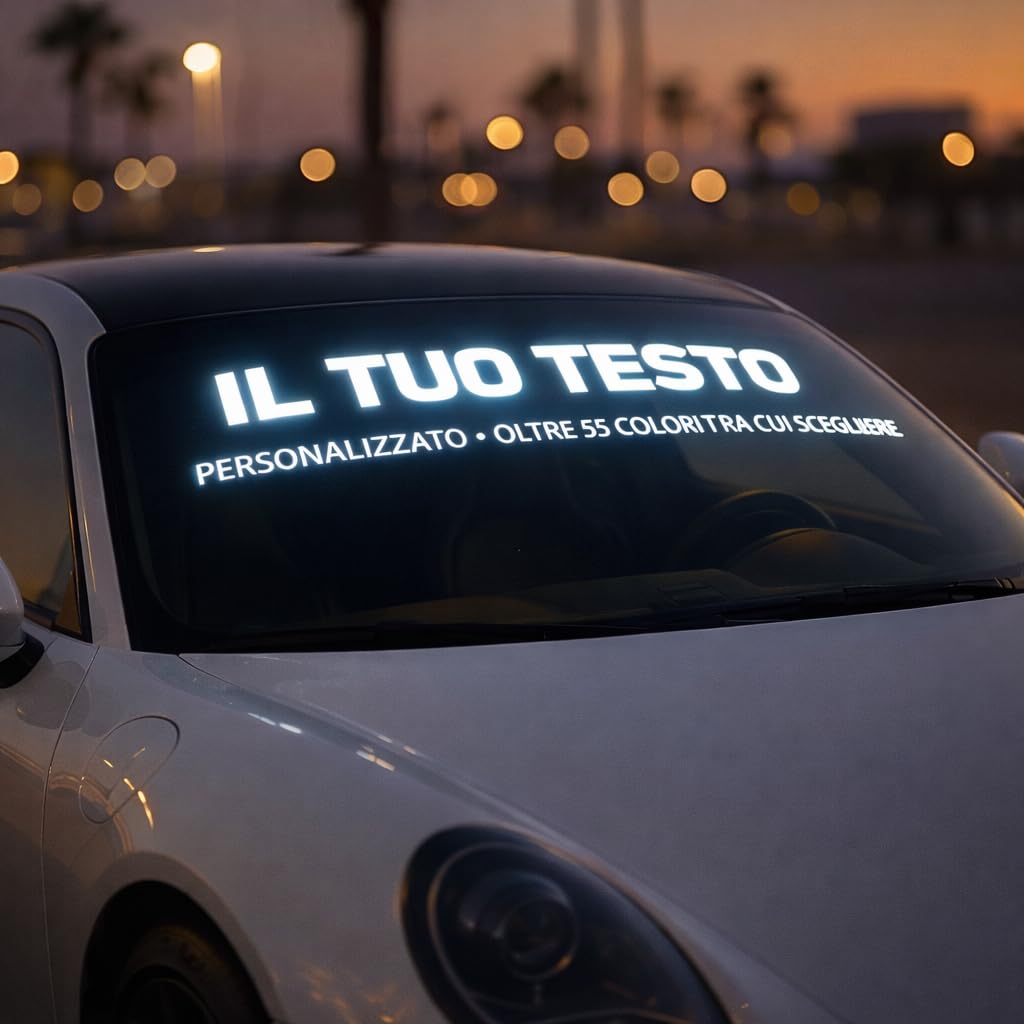 Naklejka Adesivo Scritta Prespaziato Styl Racing Personalizowany na Kask, Motocykl, Samochód