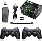 CARYWON Consola Retro Game Stick 4k, Consola de Videojuegos Retro, Videojuegos HDMI 4K con Doble Mando Inalámbrico 2.4G,...