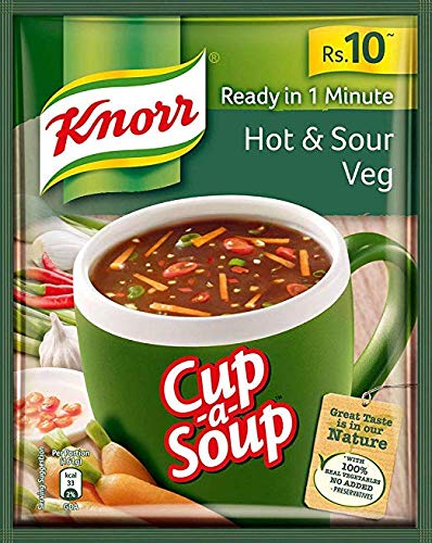 Amazon.com: Knor Veg Hot and Sour Cup-A-Soup, 11g (pack of 10