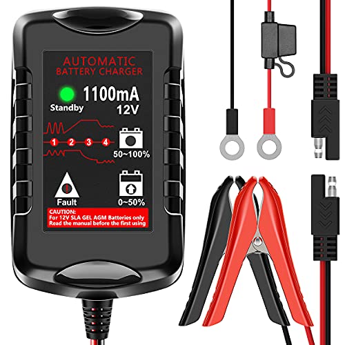 Amazon.co.jp: Niccen バッテリー充電器 12V用 メンテナンス充電