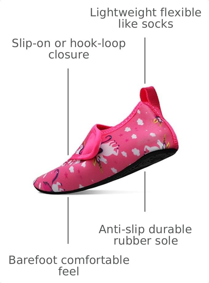 Image of Centipede Demon Kids Water Shoes Girls Boys Outdoor Quick Dry Barefoot Aqua Socks for Sport Beach Swim Pool Surf