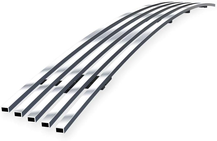 APS Compatible with Ford F-150 2006-2008 Lower Bumper Stainless Steel Chrome Billet Grille Grill Insert F65352A