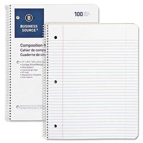 Cahier ligné à spirales parfait pour organiser vos réunions professionnelles et cours