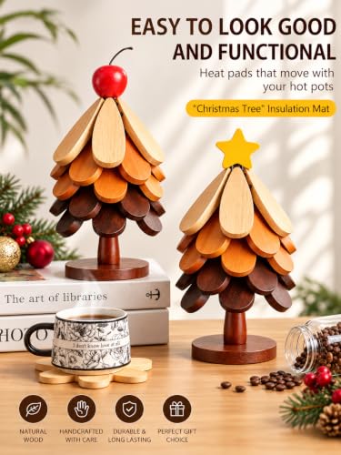 Christmas Tree Trivet Set DROPS TO to (MORE OPTIONS AVAILABLE) - image 3
