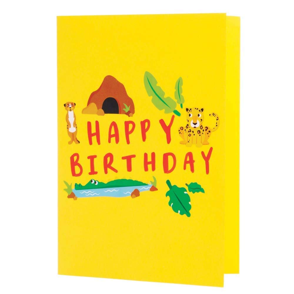 Baker Ross FE222 Jungle Animals Stickers for Kids, Pack of 600, Craft Stickers for Children Value Pack - Image 3