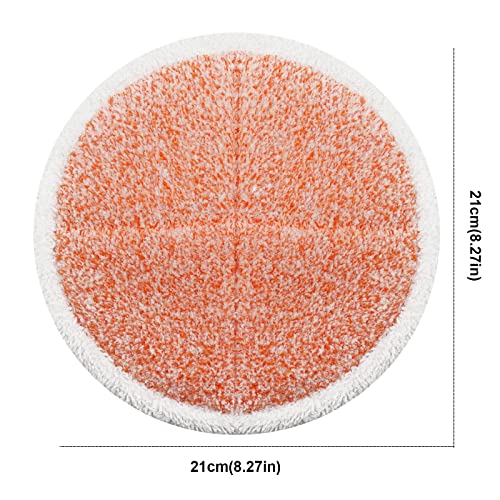 Image of 8 Pack Spinwave Mop Pads Replacement Set Compatible with Bissell Spinwave 2039A 2124: 4 Heavy Scrub Pads, 2 Soft Pads, 2 Scrubby Pads by BeiLan (8Pcs 1 Pack)