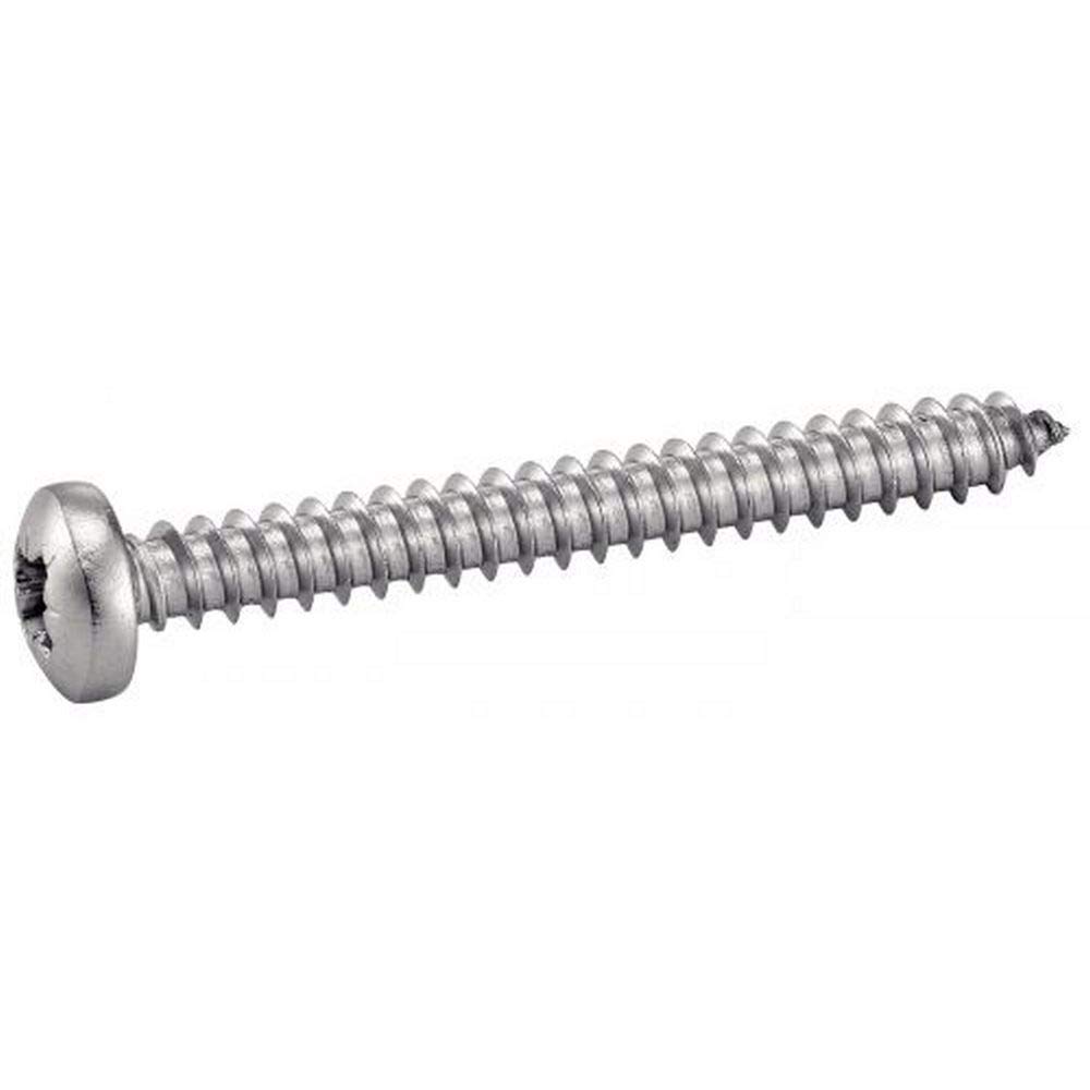 1 surtido de tornillos roscachapas tornillos de chapa Pozidrive + broca de acero inoxidable A2
