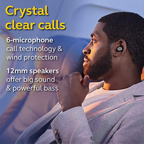 Jabra Elite 85t - Fone de ouvido sem fio de titânio preto/fones de ouvido de música titânio preto glide