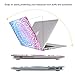 iCasso MacBook Air 13 inch Case (Release 2010-2017), Plastic Pattern Hard Shell Protective Case & Keyboard Cover Only Compatible with MacBook Air 13 Inch Model A1369/A1466 - Blue&Purple Medallion