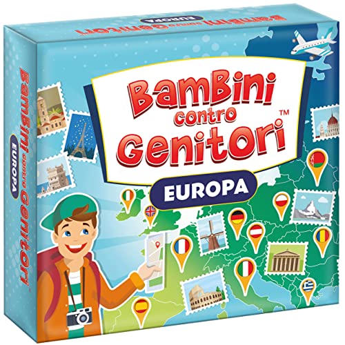 Kinder gegen Eltern. Europa Brettspiel Interaktion Gesellschaftsspiele Spiele für die ganze Familie