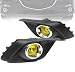 ZMAUTOPARTS 15 Mazda 3 4/5Dr Bumper Driving Fog Lights Lamp Yellow W/Cover+Wiring Harness
