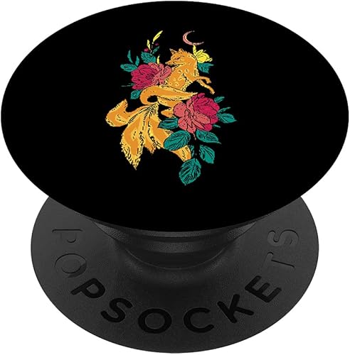 Miniatura 1 de Nine colada Fox  Fox Spirit  Kurama  Folklore  Animal PopSockets intercambiables PopGrip