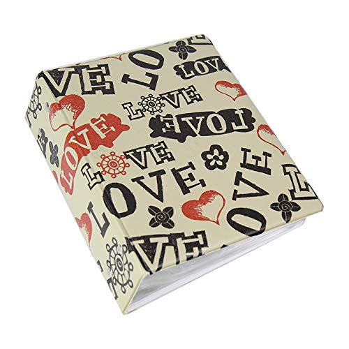 Álbum de fotos 10x15 Coração Love it p/ 500 fotografias