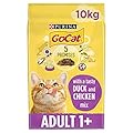 Go-Cat Adult Dry Cat Food Chicken and Duck 10kg