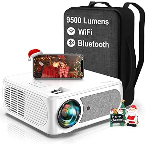 Proyector 5G WiFi Bluetooth de 9500 Lúmenes TOPTRO Cover