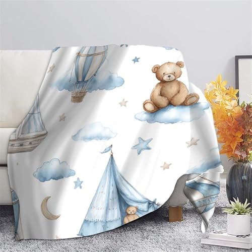 Couverture compacte pour nuits fraîches - Plaid voyage microfibre 3D