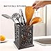 3 Piece Kitchen Counter Accessory Set, Cast Iron Paper Towel Holder, Utensil Holder, Spoon Rest, Decorative for Home and Kitchen Counter, Coffee Gold