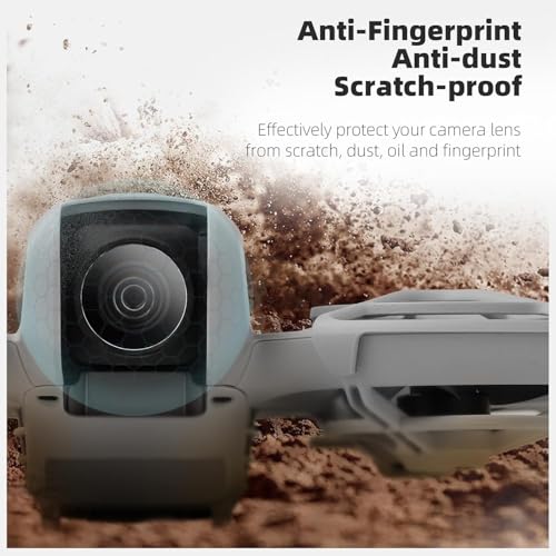 Image of M.G.R.J Tempered Glass Screen Protector for DJI Neo Drone (Transparent) (Pack of 2)