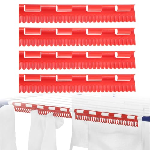 DAAIZIII 4 Stück Sockentrockner Wäscheständer, Sockenhalter Wäscheständer, Sockenhalter
