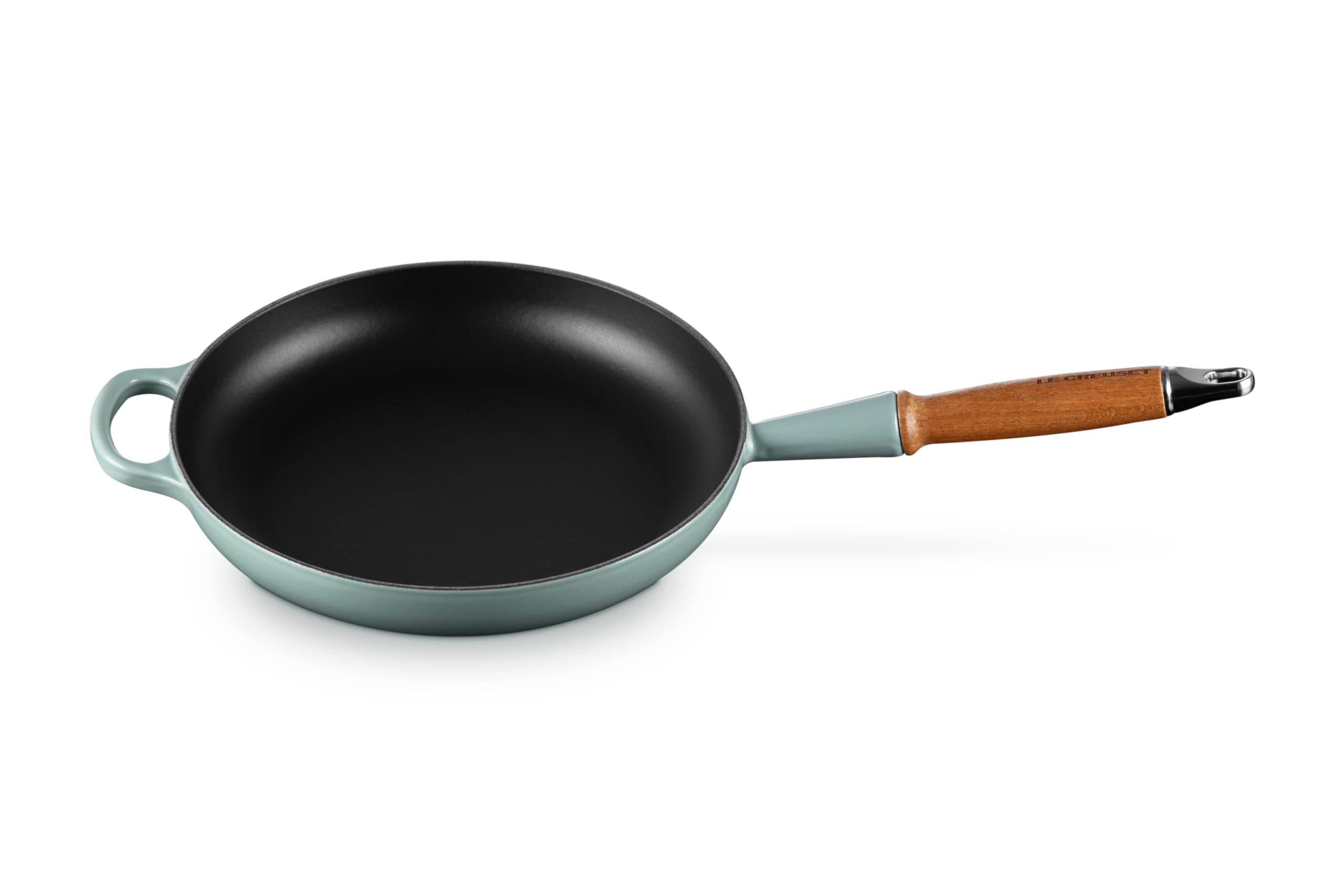 LE CREUSET フライパン 28cm (ウッドハンドル) オレンジ LE CREUSET フライパン 28cm (ウッドハンドル) オレンジ