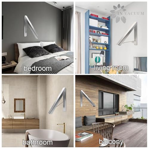 IN Vacuum Foldable Drying Rack Silver thumbnail 5