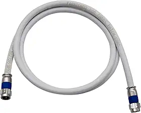 Cabo Coaxial RG06 95% de Malha para Antena Digital 1 Metro
