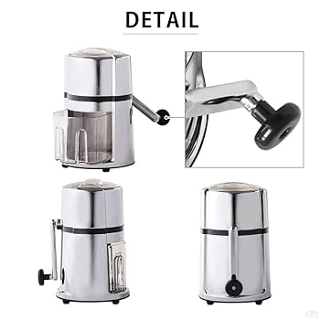 Amazon | 手動式アイスクラッシャー IC-708 | KIPROSTAR | 手動