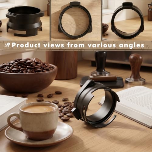 Image of 54mm Dosing Funnel for Breville Espresso Portafilter, Black