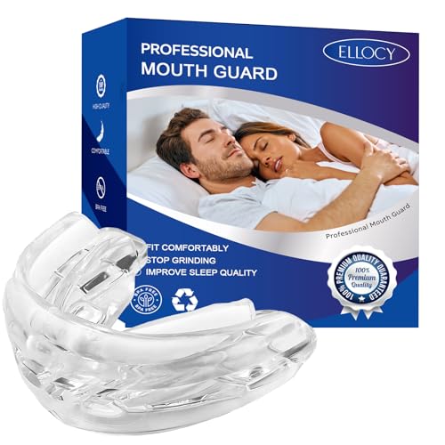 Anti Snoring Mouthpiece Devices for Sleeping Comfortable Mouth Guard No Boiling Required (1 Count (Pack of 1))