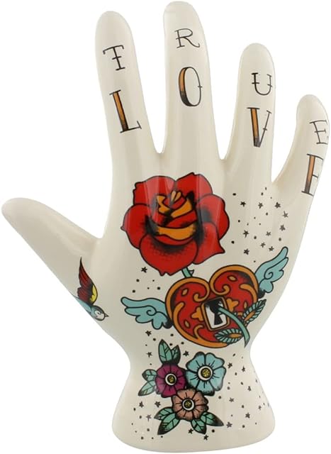 Temerity Jones TATTOO PALM PALMISTRY FORTUNE TELLING HANDS BOHO GYPSY WEDDING GIFT