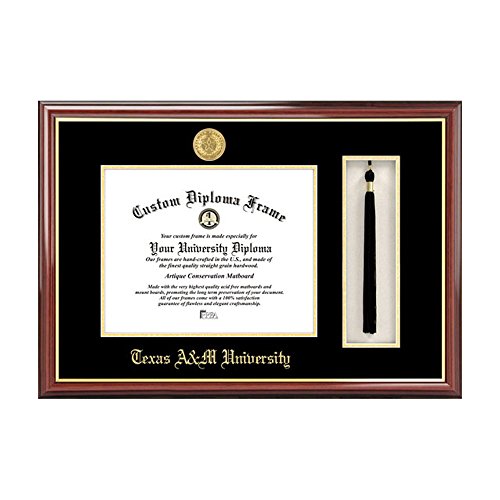 Campus Images Texas A&M University 14w x 11h Tassel Box and Diploma Frame