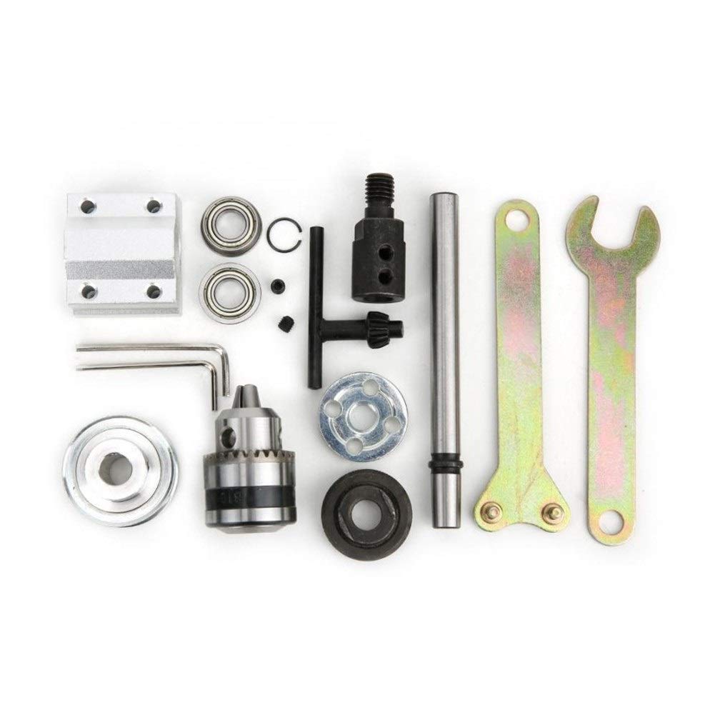 Mandrin pour perceuse de table B10 pour assembler des meubles en bois et meuler vos outils