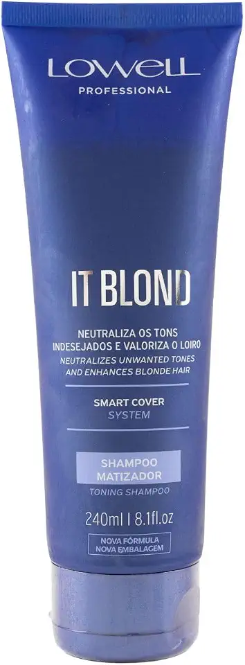Shampoo Matizador Lowell It Blond Neutraliza Amarelado 240 ml