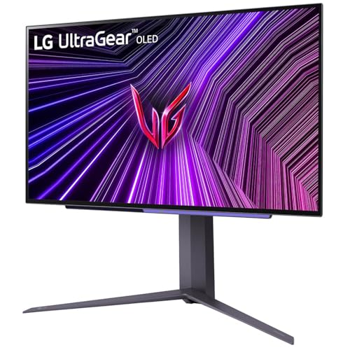 Image of LG 27 inch Ultragear OLED QHD Gaming Monitor(2560 x 1440) 240Hz, 0.03ms, G-Sync Compatible, AMD FreeSync, 1.5M:1 Contrast Ratio, HDR True Black 400, virtually Borderless,Height, Pivot,Tilt,27GS95QE