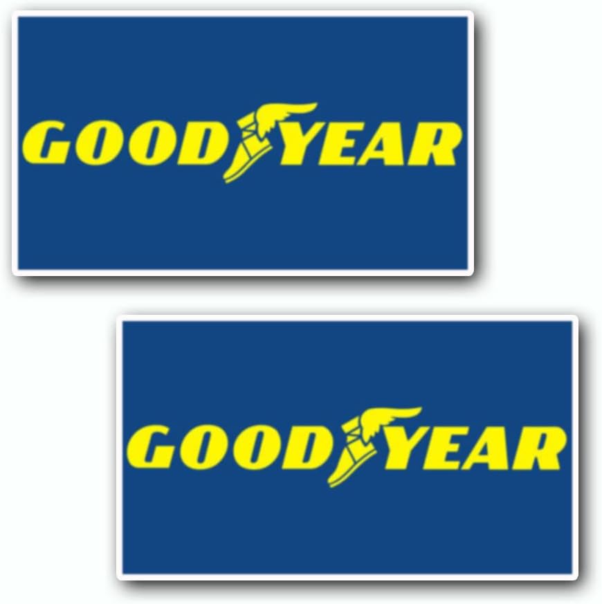 GOODYEAR グッドイヤー ステッカー デカール 並行輸入 3 (25.3cm*14.2cm) [並行輸入品]