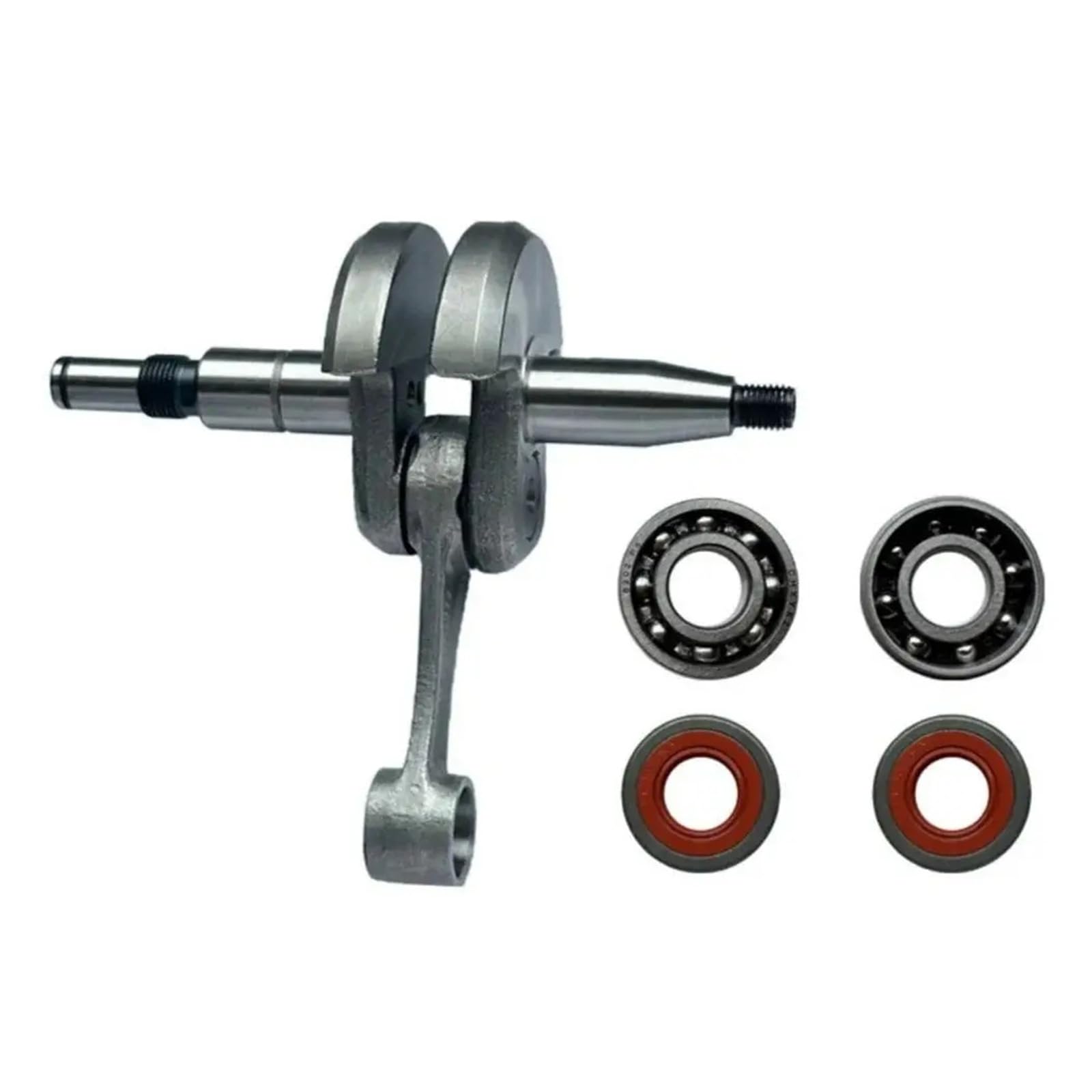Piezas universales de cortacésped for motosierras MS362 y MS362C: cigüeñal con rodamientos retenes Aceite, Repuesto del Kit Motor