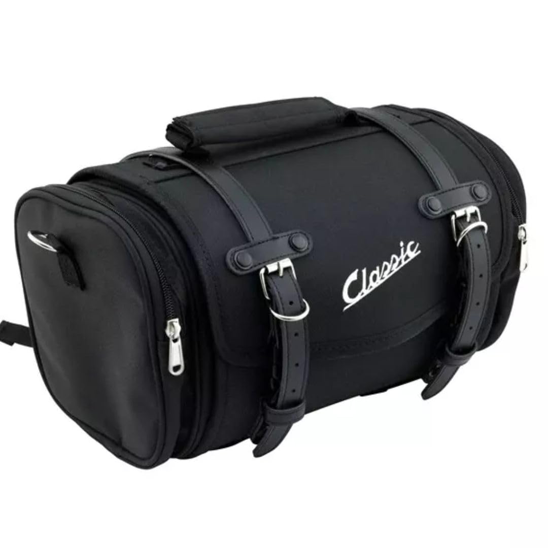 Generico Borsa bauletto valigia SIP CLASSIC 40010230 in naylon nero per portapacchi vespa