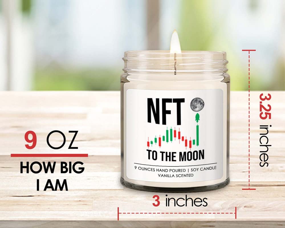 Amazon.com: Cryptocurrency Vanilla Candle - To The Moon - Trader Bitcoin  Miner Collector Investor Finance Bussinesman Boss Broker : Home & Kitchen