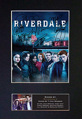 #816 RIVERDALE Signed Autograph Mounted Photo Reproduction PRINT A4 Rare Perfect Birthday (297 x 210mm) (Not Framed)