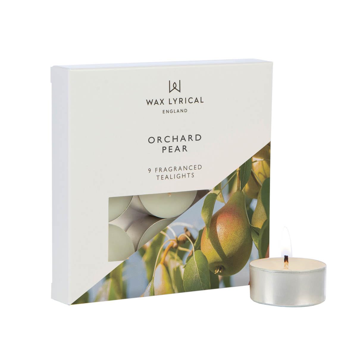 Wax Lyrical Ivory Orchard Pear Tealights,