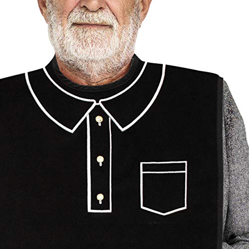 Classy Pal, Adult Bibs for Men, Clothing Protectors for Eating, Senior Adult Bib