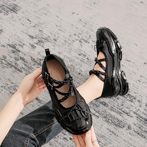 Princess Tutu Chunky Ballet Sneakers Women Platform Mesh Dad Walking Shoes Comfortable Breathable Casual Fashion Running Shoes2