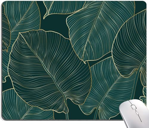 Premium-Textured Mouse Pad, Non-Slip Rubber Base Mousepad for Laptop, Computer & PC, 9.5×7.9 in - Enhanced Precision, Ergonomic Comfort, Ideal for Gaming & Office (OMA-04)