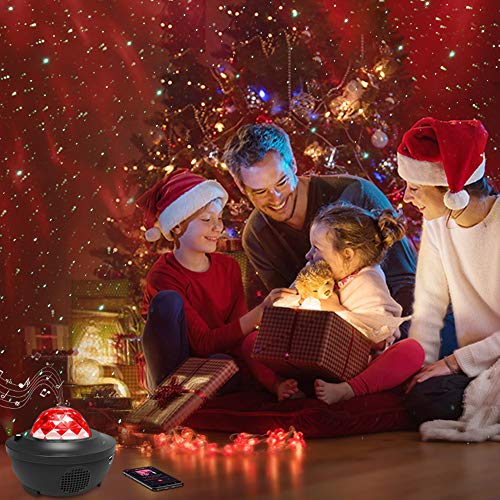 Star Projector, 3 in 1 Galaxy Projector for Bedroom, Starlight Projector with Bluetooth Speaker and Remote Control… 4 Star Projector, 3 in 1 Galaxy Projector for Bedroom, Starlight Projector with Bluetooth Speaker and Remote Control… - Image 4