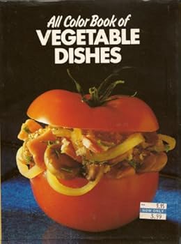 Hardcover All Color Book of Vegetable Dishes Book