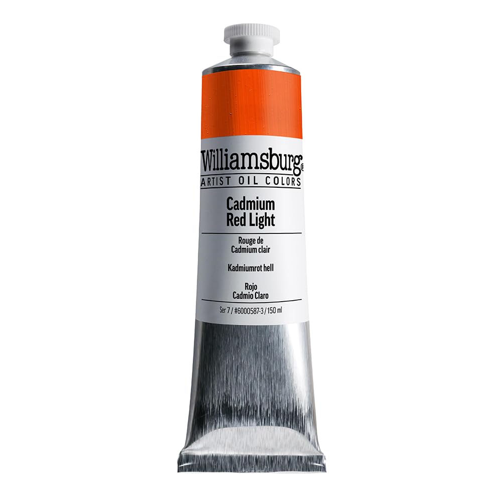 Cadmium Red Light peinture à l'huile Williamsburg 150 ml haute opacité