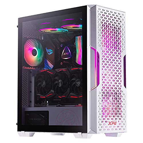 XPG STARKER AIR Mid Tower Computer Case / Gaming Cabinet - Supports ATX Motherboard with 2 X 120mm Fans Included